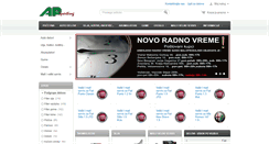 Desktop Screenshot of ap-sport.rs